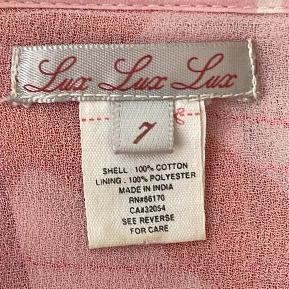 LUX LUX LUX Graphic Skirt Size 7 - Picture 4 of 4